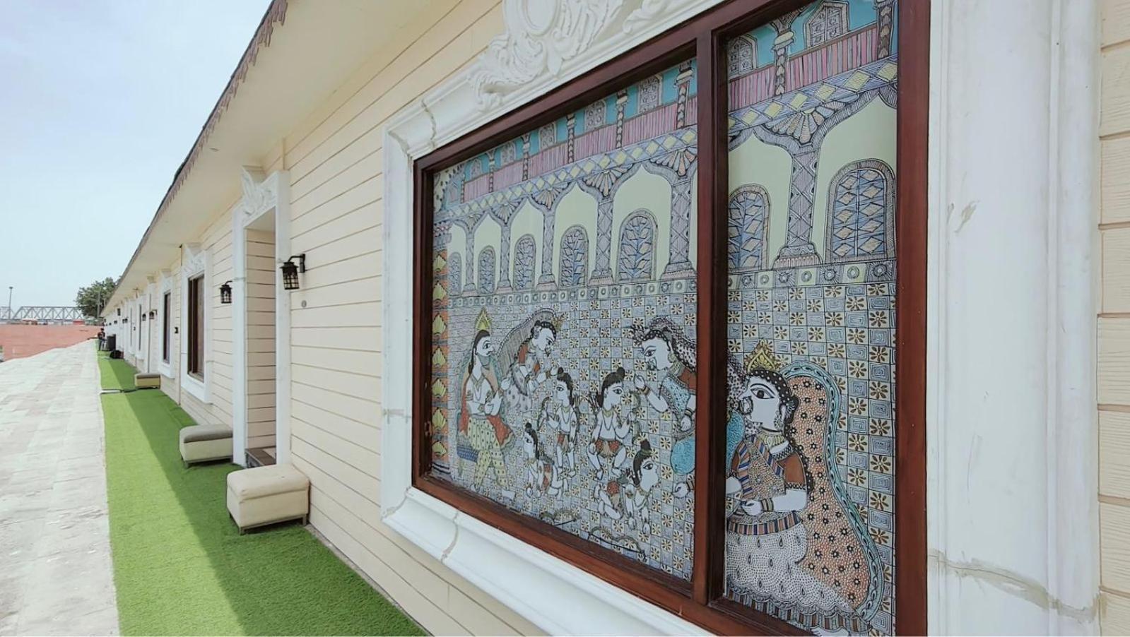 Ayodhya Haat Luxury Cottages Bagian luar foto